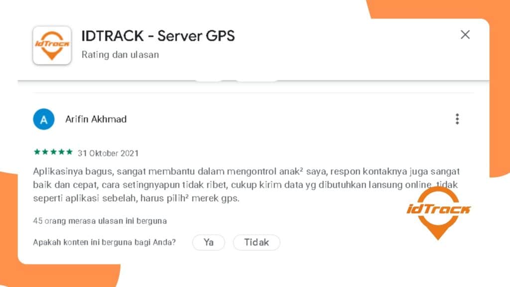 Rating Server GPS tracker